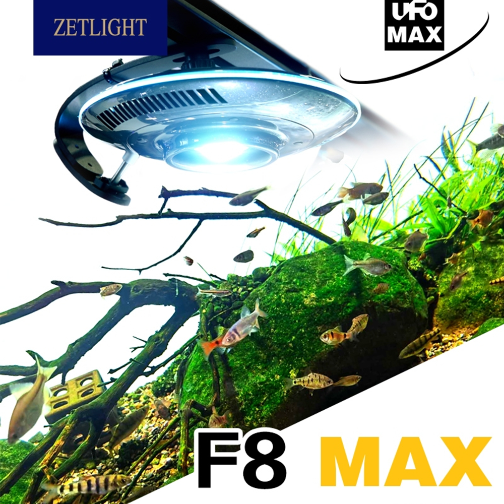 Planted Aquarium Freshwater - Zetlight UFO F8 Max 96W Smart