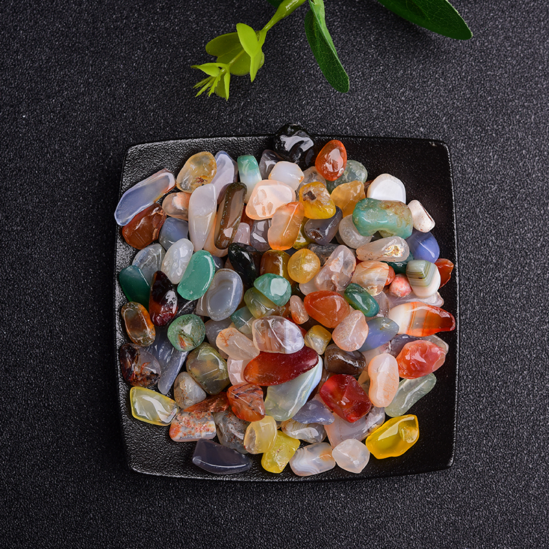 Planted Aquarium With Gravel - 50/100g Natural Crystal Amethyst Agate Irregular