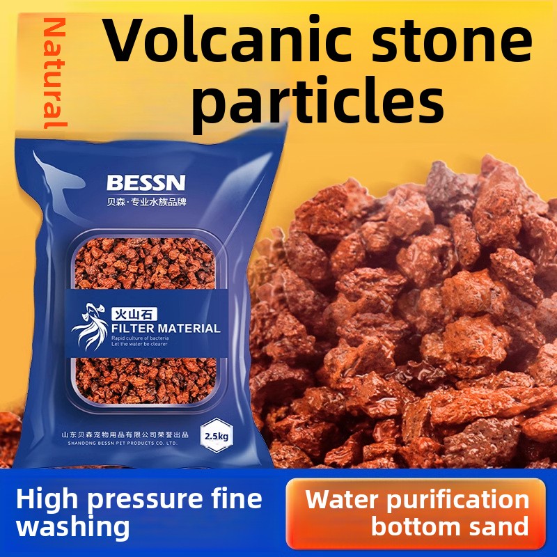 Aquarium Planted Sand - BESSN Volcanic Rock Aquarium Substrate-Porous Gravel