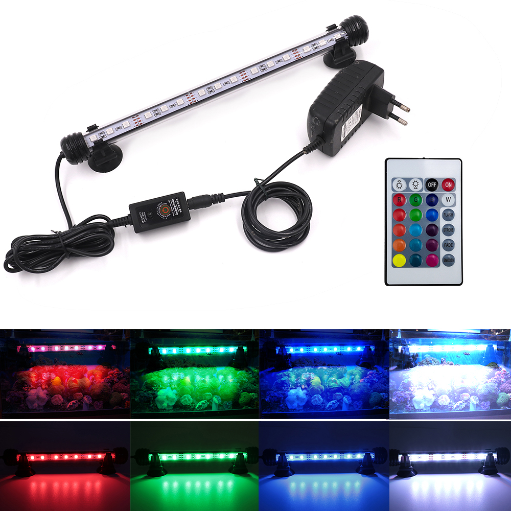 Aquarium Plant Uk - 12V RGB Aquarium light with Remote