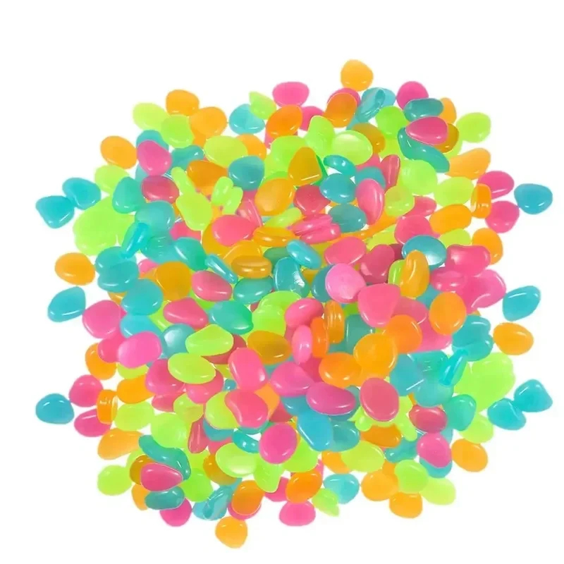 Aquarium Plant Ornament - 100/200pcs 11*13mm Garden Glow In The