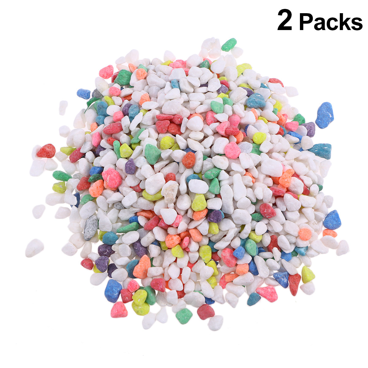 Planted Aquarium Moss - 1Kg Colorful Stone Decor Pebbles 0.4-0.6cm