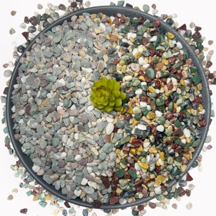 Planted Aquarium With Gravel - 45LB Succulents Rocks for Plants Cactus