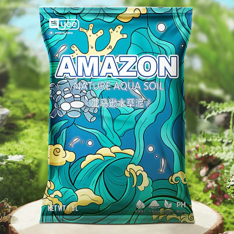 Planted Aquarium With Gravel - YEE Aquarium Plant Substrate - Premium