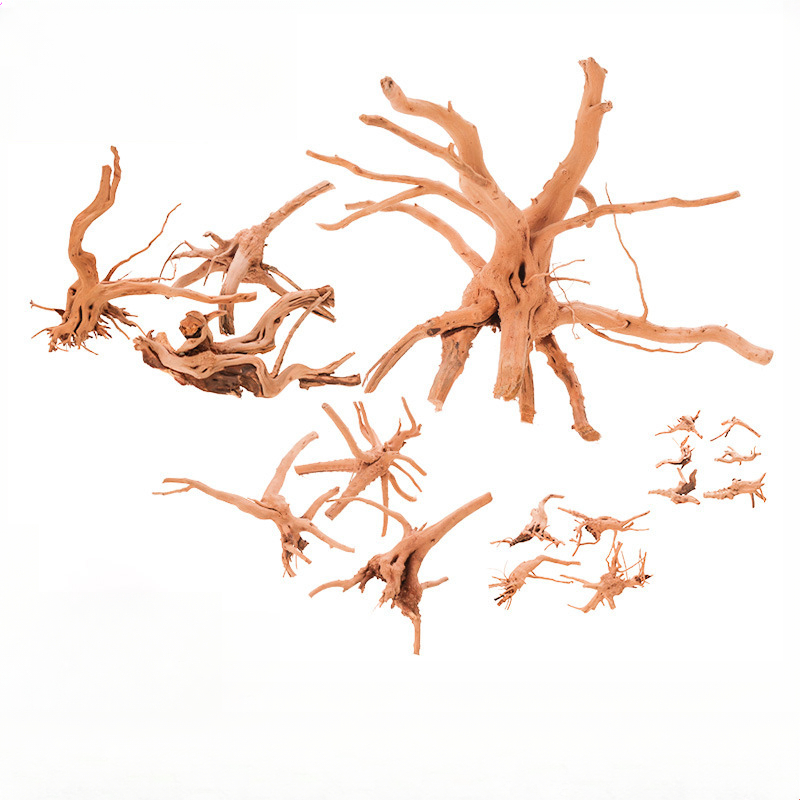 Aquarium Plant Ornament - Fish Tank Sunken Wood Decoration Driftwood