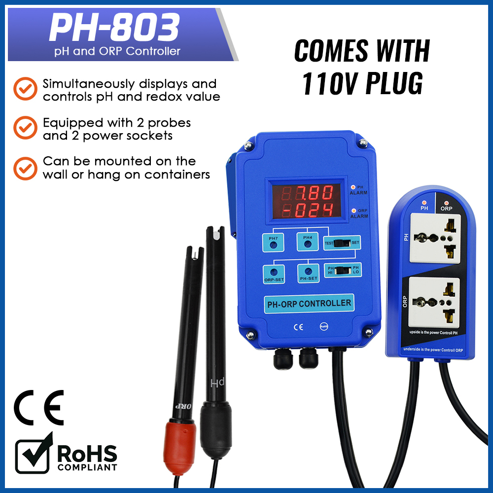 Digital pH ORP Redox 2 in 1 Co - Planted Aquarium Ph avis et prix