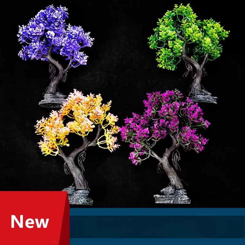 New Simulation Moss Tree Fish  - Aquarium Planted Sand avis et prix