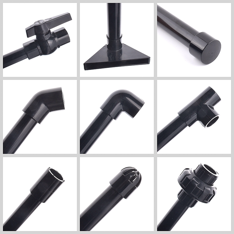 20-50mm Black UPVC Pipe Connec - Planted Aquarium Youtube avis et prix