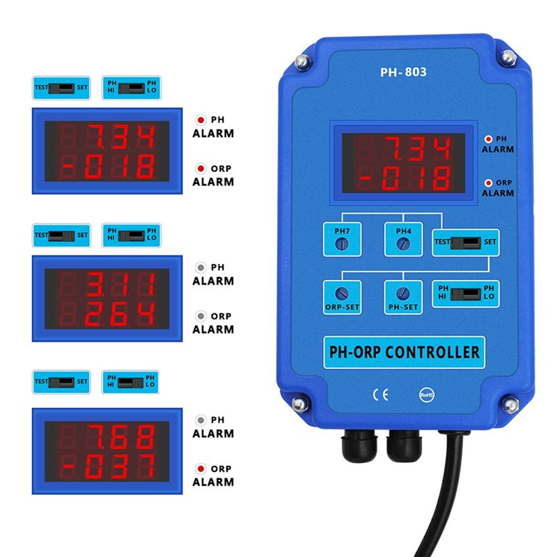 A01E-Digital 2&1 PH ORP Monito - Planted Aquarium Ph avis et prix