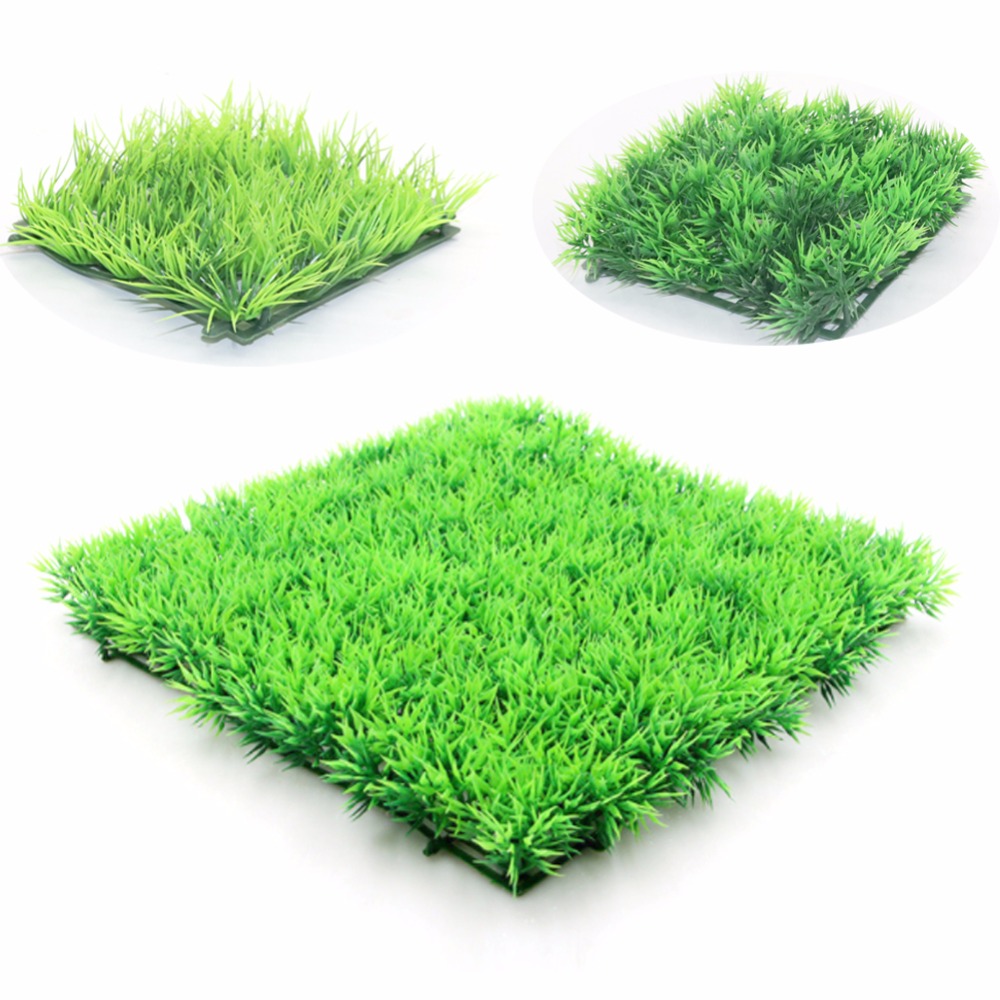 Artificial Green Grass Plant L - Planted Aquarium Moss avis et prix