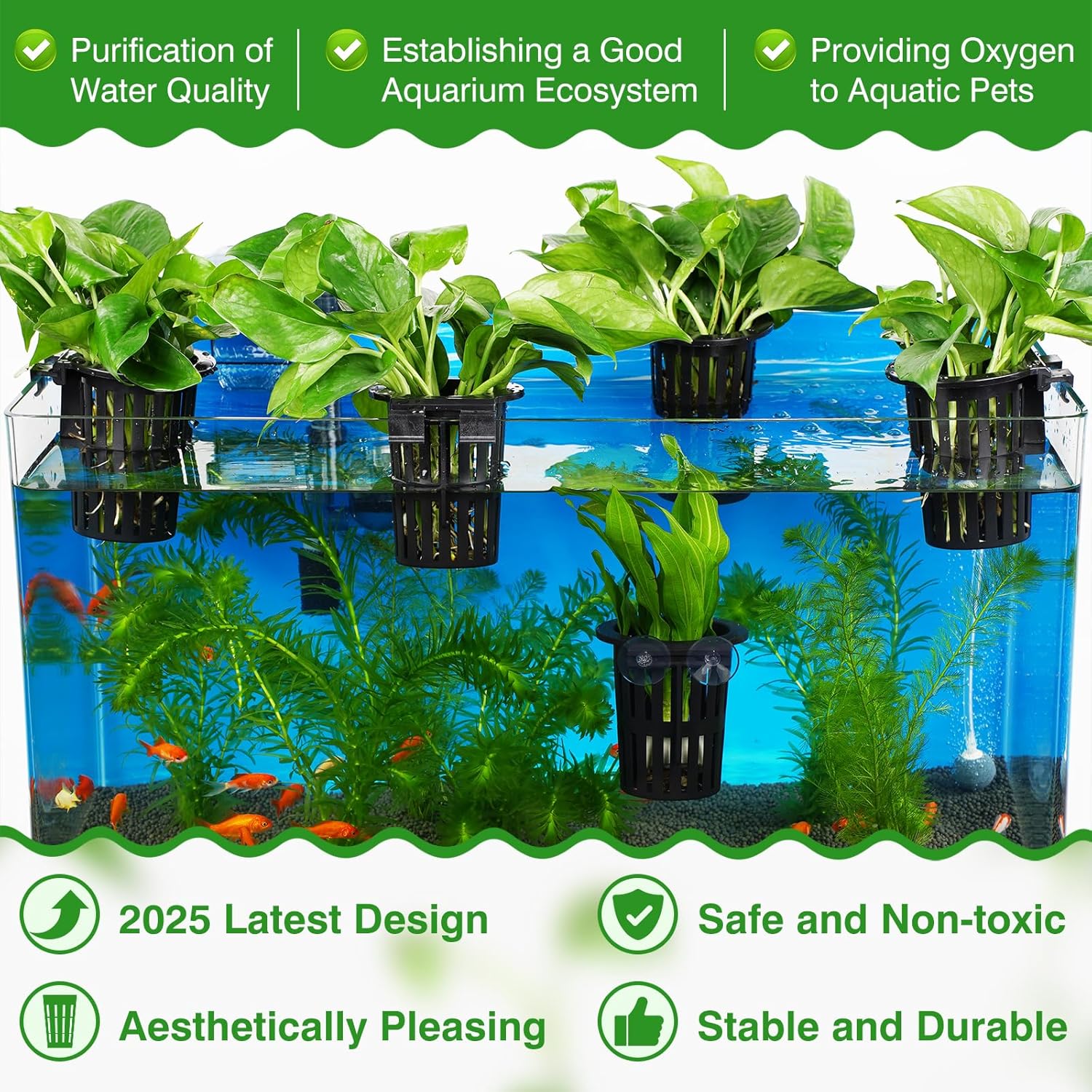 2025 Upgraded Large Aquarium P - Aquarium Plants avis et prix