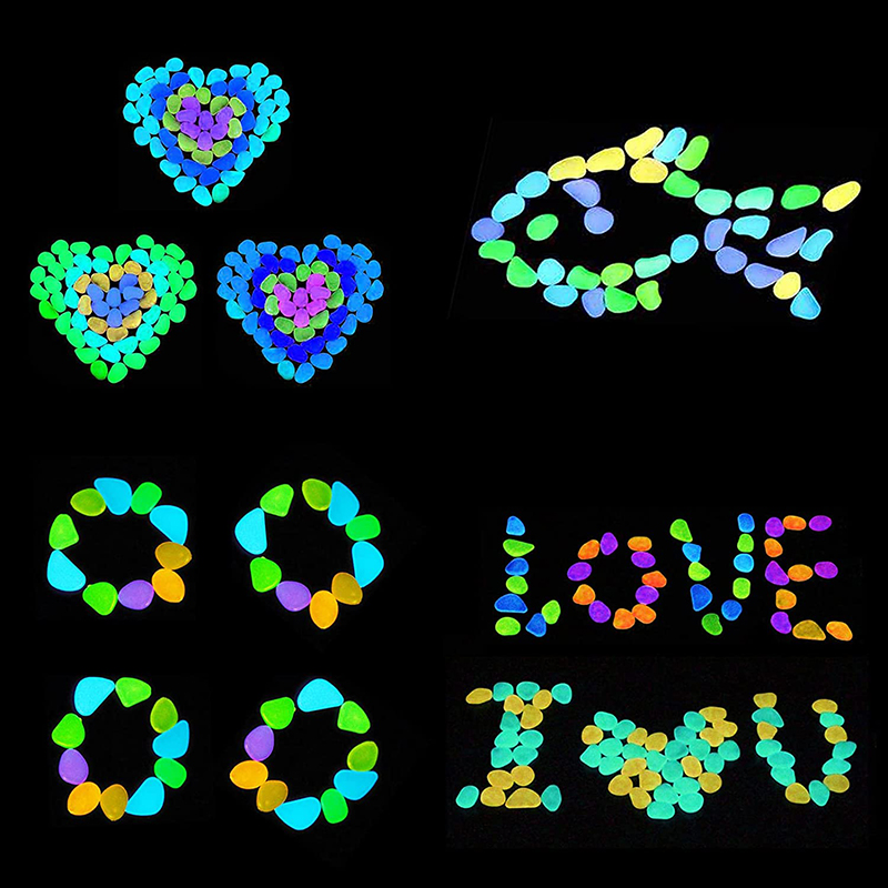 100/500/1000pcs Luminous Stone - Aquarium Planted Sand avis et prix