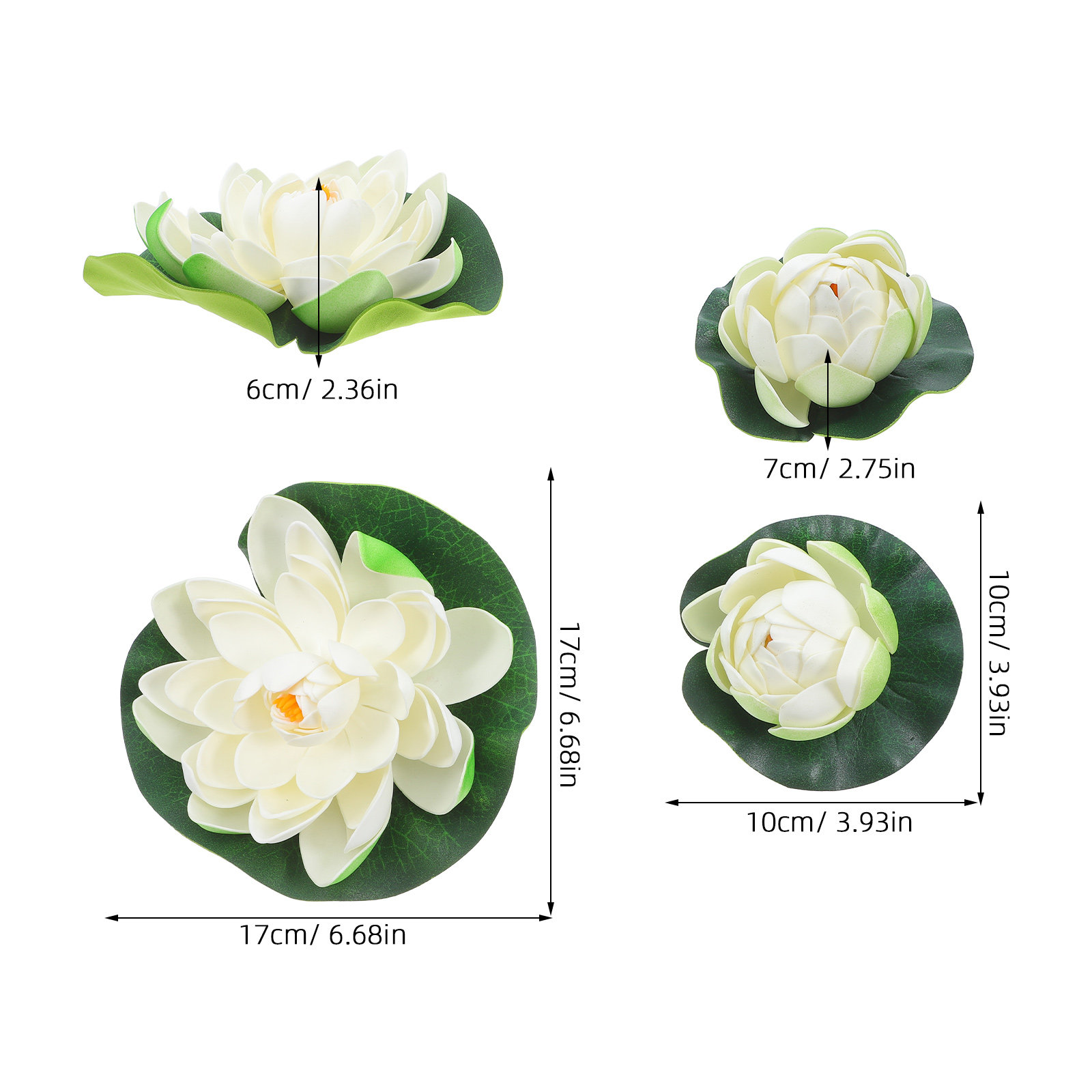 5Pcs Lifelike Floating Artific - Aquarium Plants avis et prix