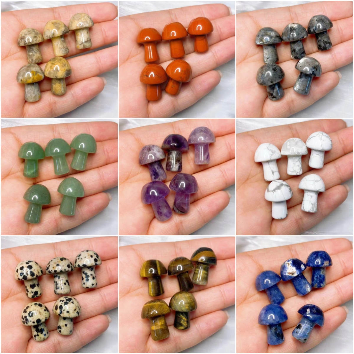 Natural Crystal Mini Mushroom  - Aquarium Plant Ornament avis et prix
