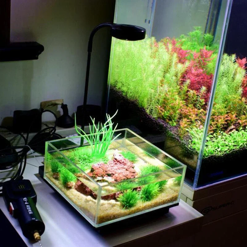 Mini LED Aquarium Light With B - Planted Aquarium Freshwater avis et prix