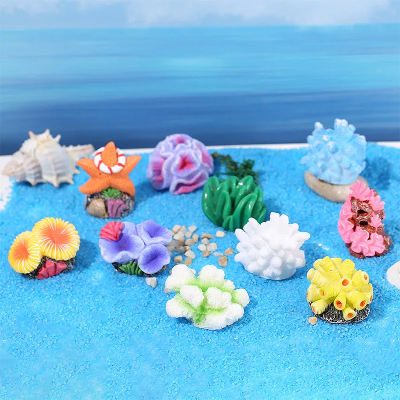 Colorful Resin Aquarium Mini A - Aquarium Plant Ornament avis et prix