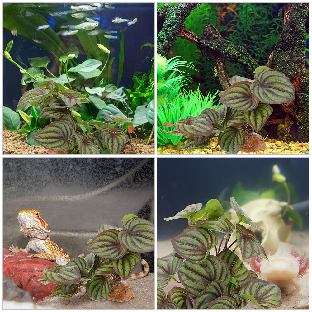 Lifelike Artificial Reptile Pl - Aquarium Plant Ornament avis et prix