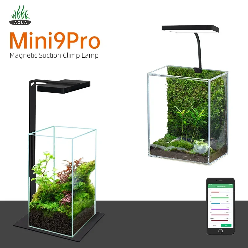 WEEK AQUA Mini 9 Pro USB Nano  - Aquarium Plant Ornament avis et prix