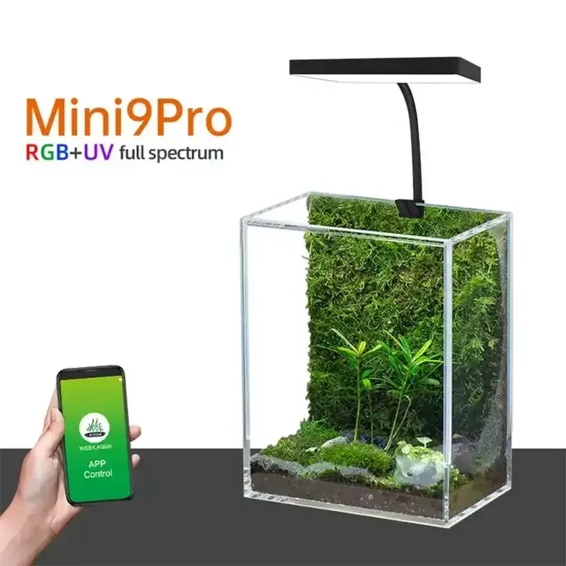 WEEK AQUA Mini 9 Pro USB Nano  - Aquarium Plant Ornament avis et prix