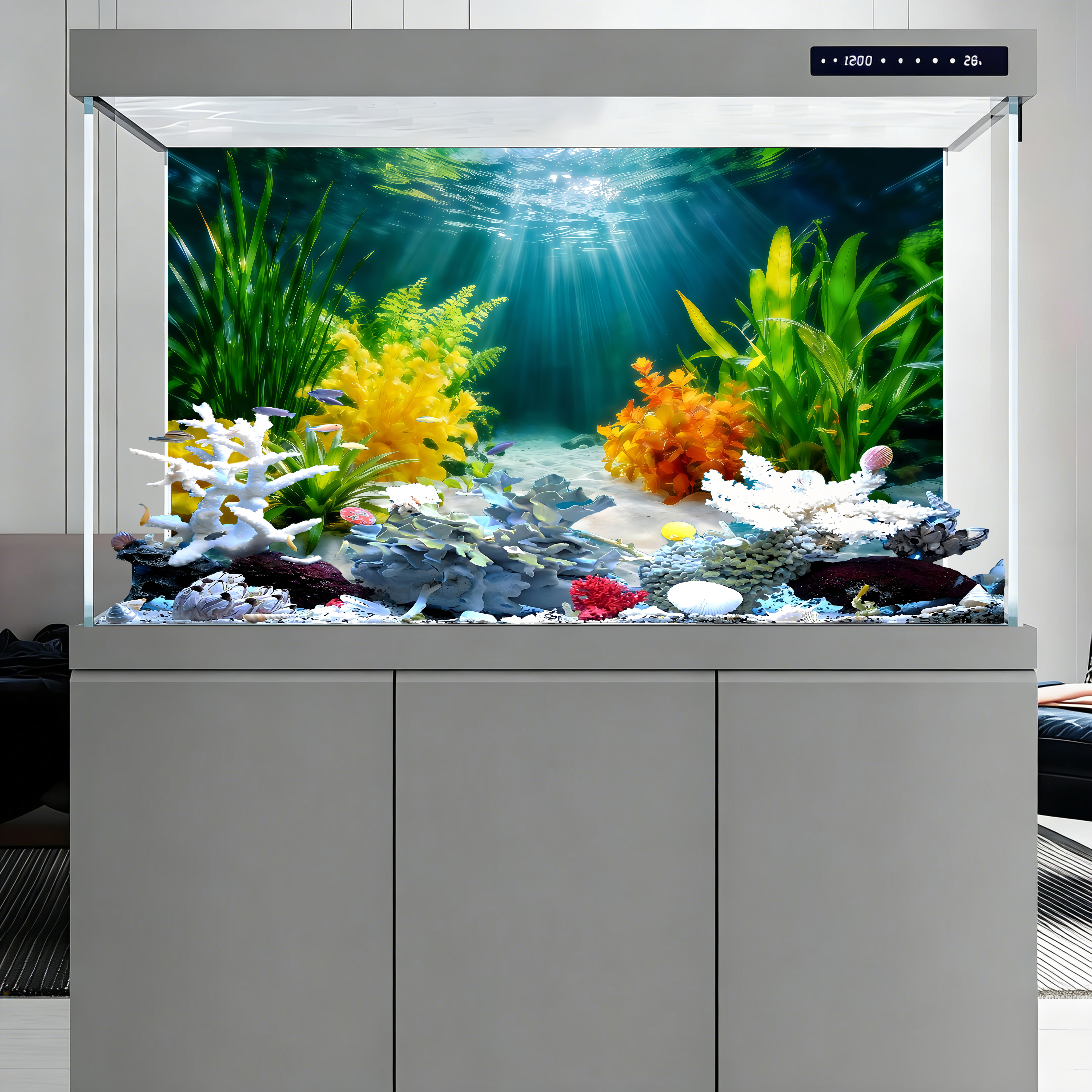 Yellow water plants, Aquarium  - Planted Aquarium Yellow Water avis et prix