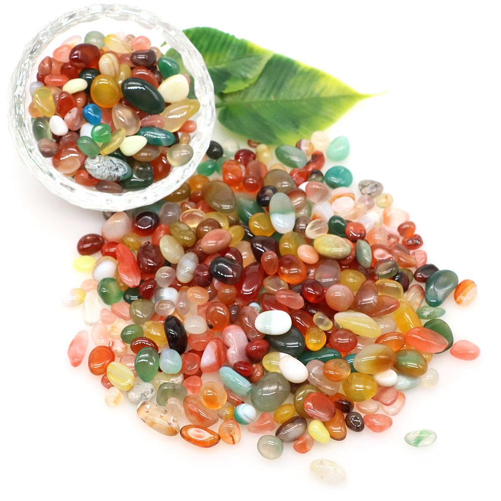 Natural Stone Tumbled Agate Gr - Planted Aquarium With Gravel avis et prix