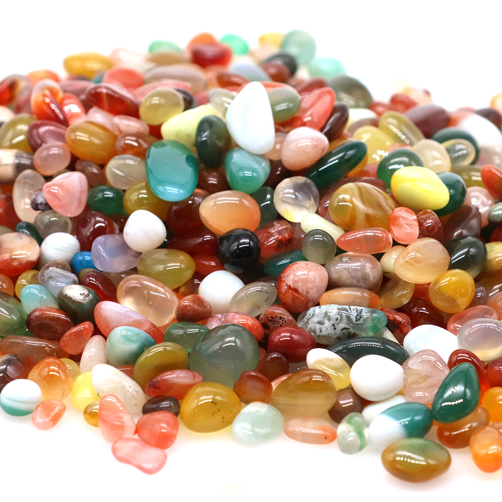 Natural Stone Tumbled Agate Gr - Planted Aquarium With Gravel avis et prix