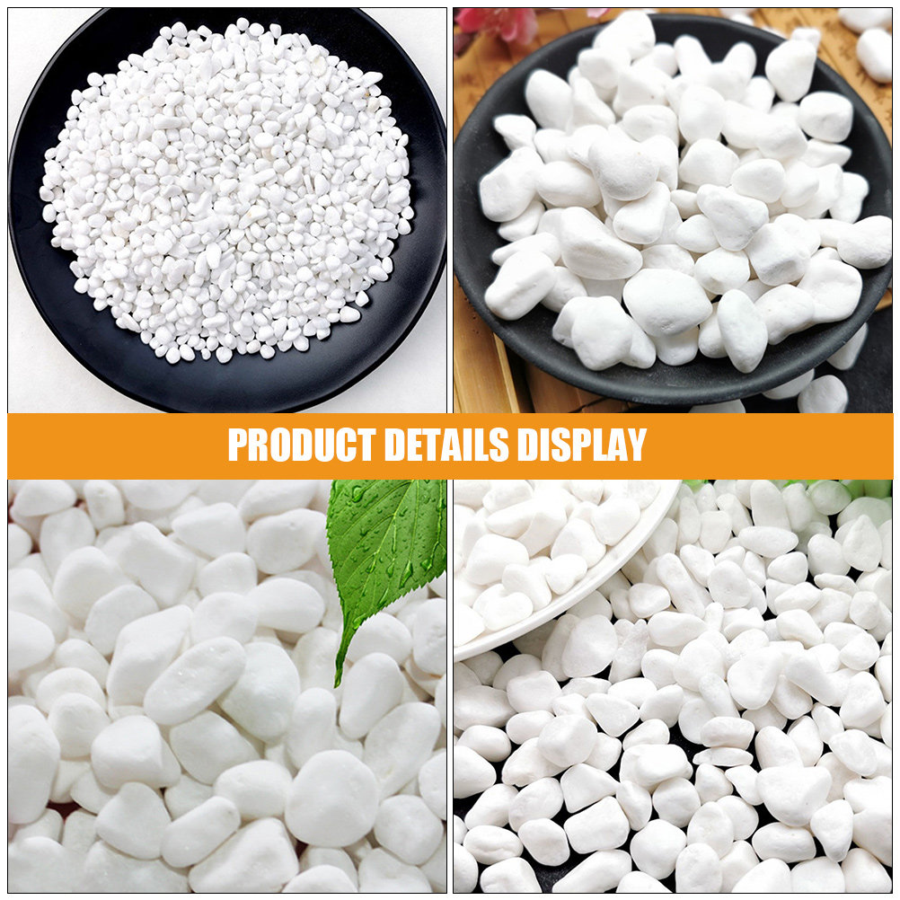 1Set White Decorative Stone Gr - Planted Aquarium With Gravel avis et prix