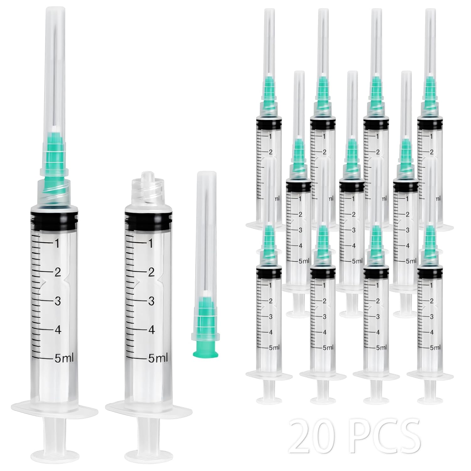 50 Pieces of 5ml Luer-Lock Syr - Aquarium Plants avis et prix