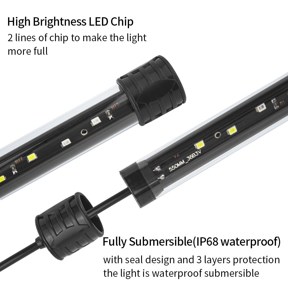 New 220V Aquarium LED Lighting - Planted Aquarium Youtube avis et prix