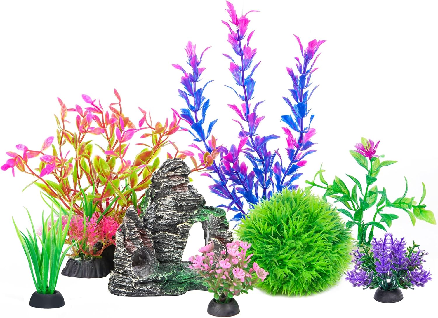 Aquarium Decor Set: Plastic Pl - Aquarium Plants avis et prix