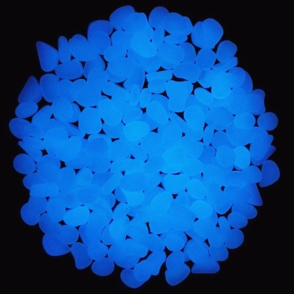 Fish Tank Rocks Glow Blue Pebb - Aquarium Plant Ornament avis et prix