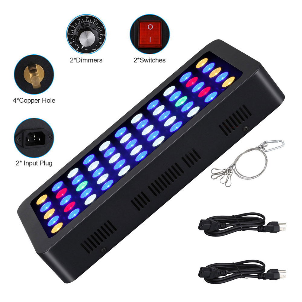 165W LED Aquariums Light Dimma - Planted Aquarium Freshwater avis et prix