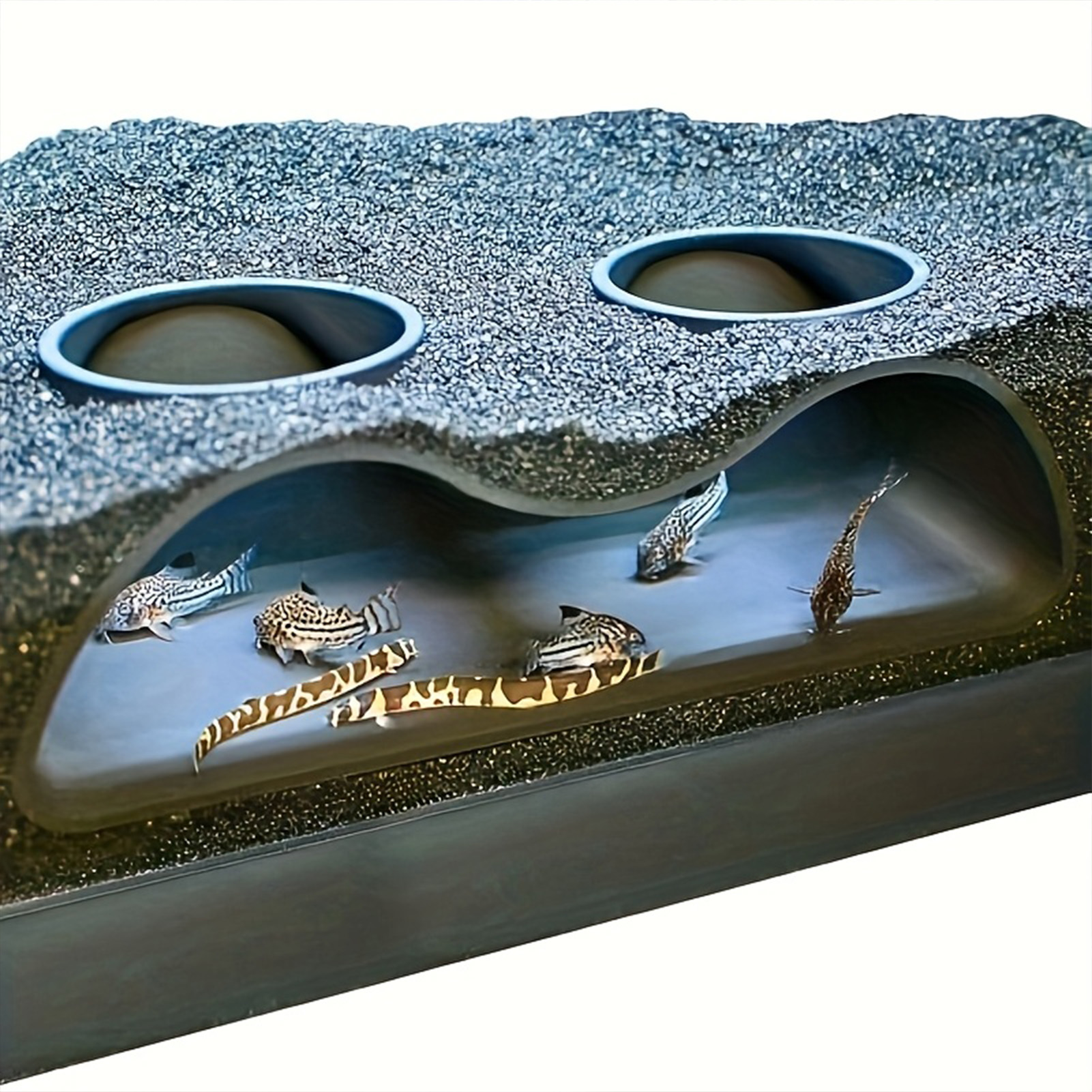 Aquarium Underground Tunnel Sh - Planted Aquarium With Gravel avis et prix