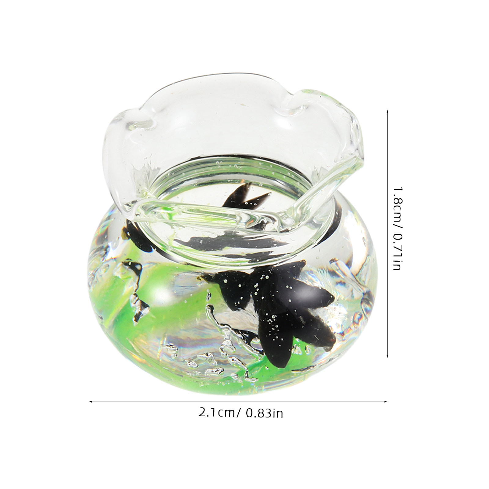 Miniature Resin Fish Bowl Roun - Aquarium Plants avis et prix