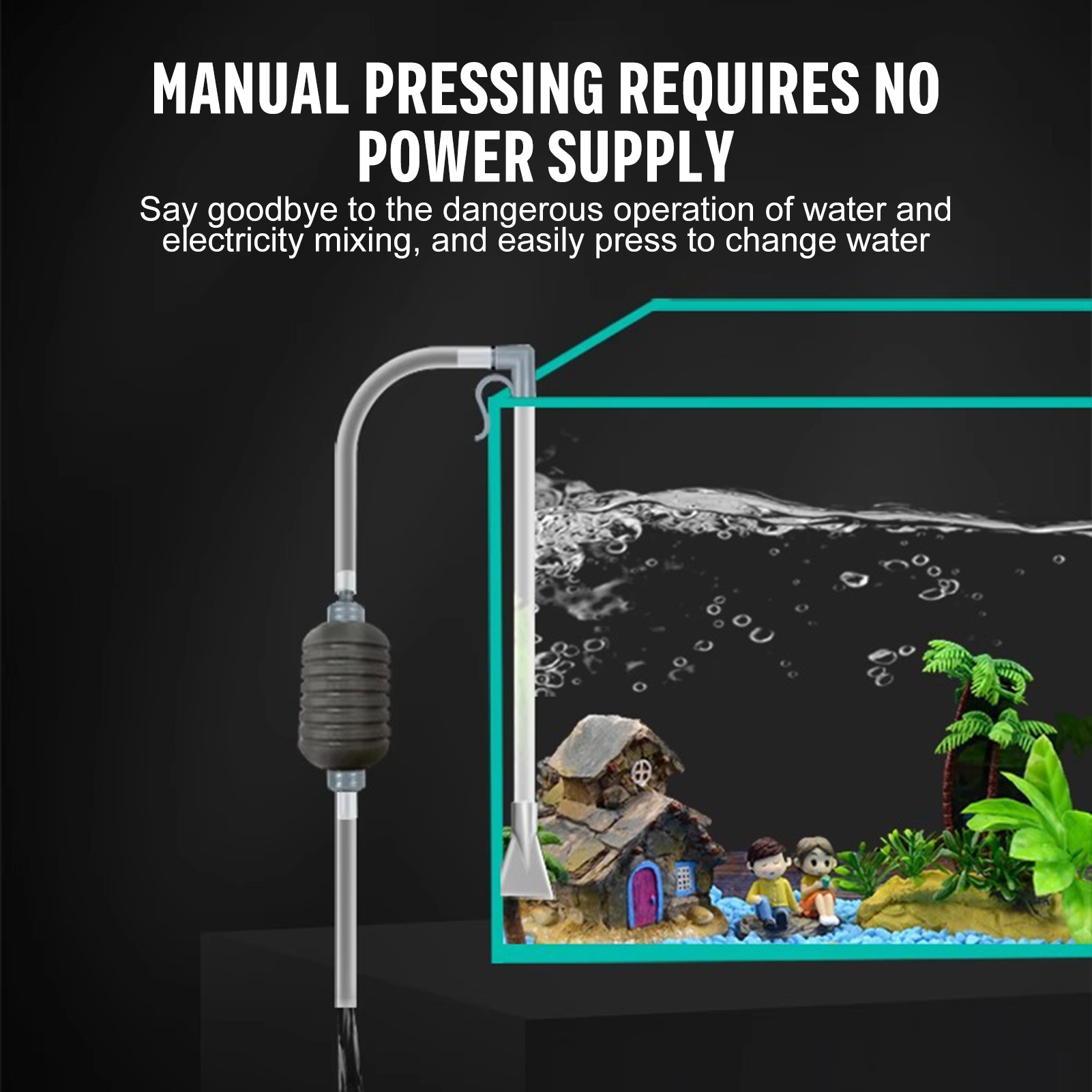 Aquarium Water Changer Siphon  - Aquarium Planted Sand avis et prix
