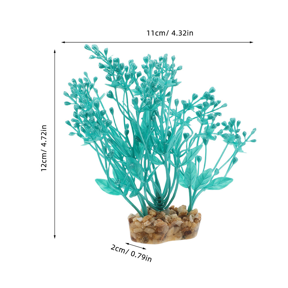 2Pcs Realistic Plastic Aquariu - Planted Aquarium Freshwater avis et prix