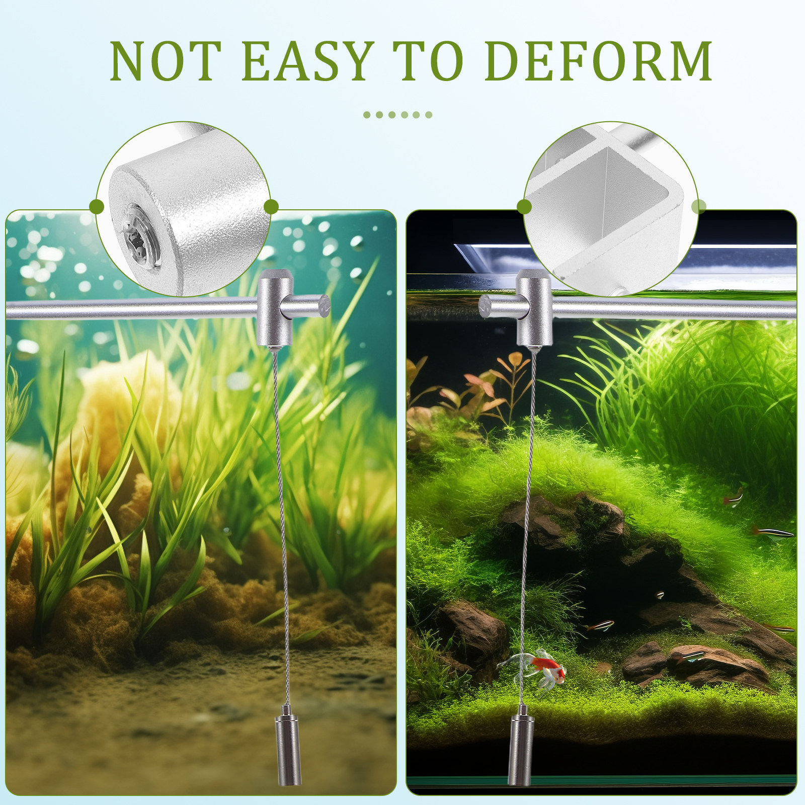 2pcs Aquarium Light Mount Fish - Planted Aquarium Freshwater avis et prix